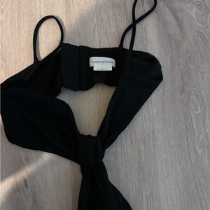 Lovers and Friends Black Halter Top